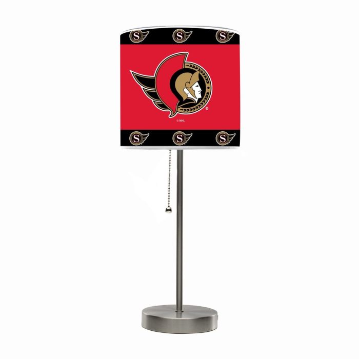 Ottawa Senators Chrome Lamp - Image 2