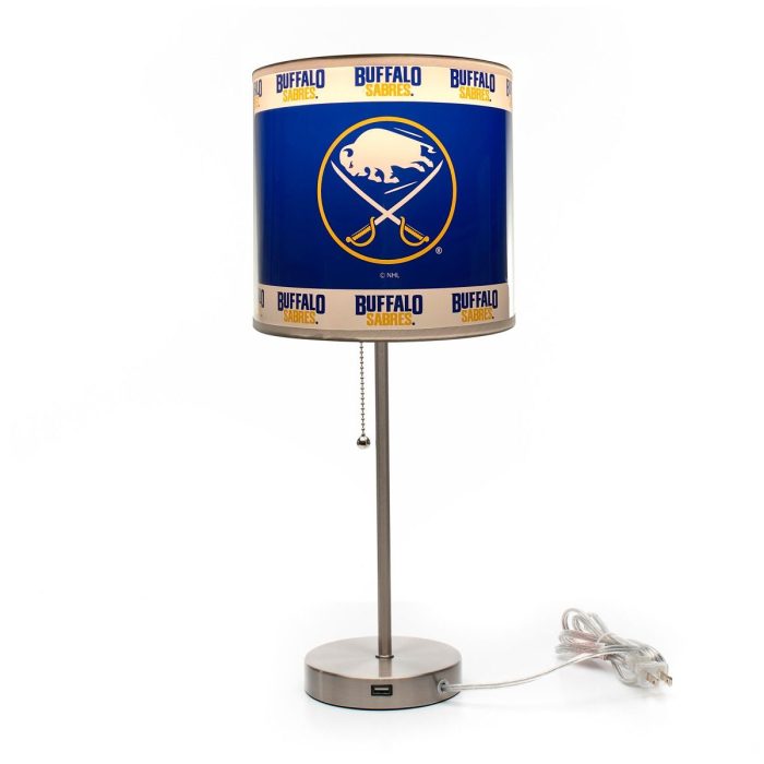 Buffalo Sabres Chrome Lamp - Image 4