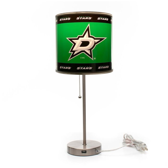 Dallas Stars Chrome Lamp - Image 4