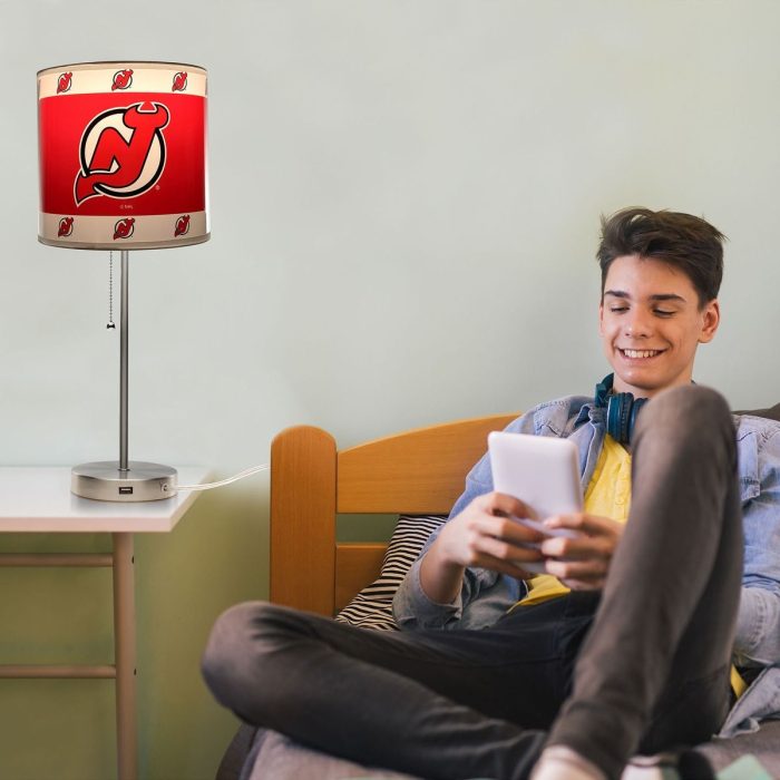 New Jersey Devils Chrome Lamp - Image 6