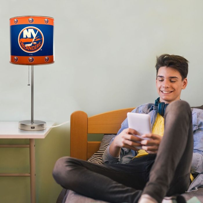 New York Islanders Chrome Lamp - Image 6