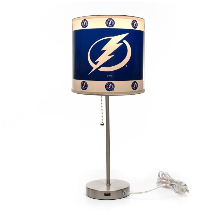 Tampa Bay Lightning Chrome Lamp - Image 4