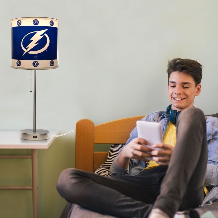 Tampa Bay Lightning Chrome Lamp - Image 6