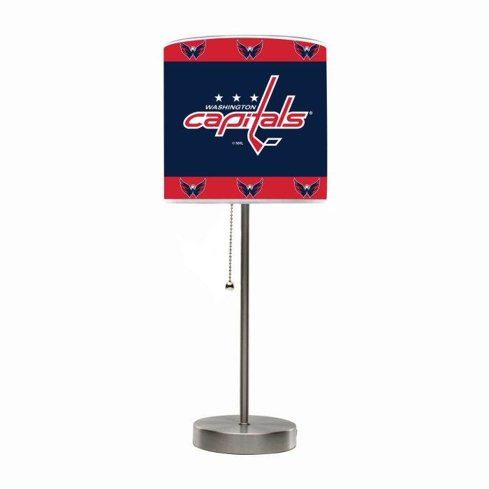 Washington Capitals Chrome Lamp - Image 2