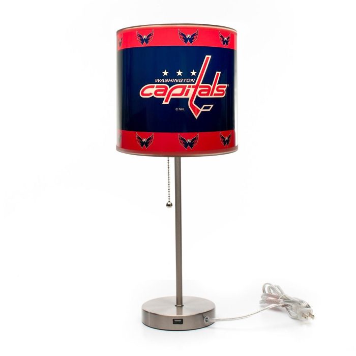 Washington Capitals Chrome Lamp - Image 4