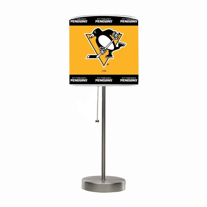 Pittsburgh Penguins Chrome Lamp - Image 2