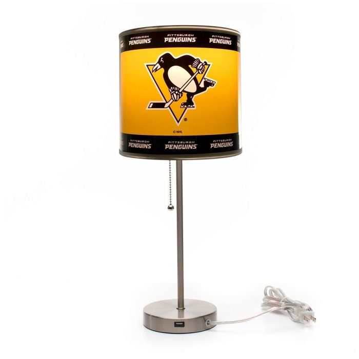 Pittsburgh Penguins Chrome Lamp - Image 4