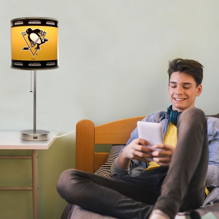 Pittsburgh Penguins Chrome Lamp - Image 6