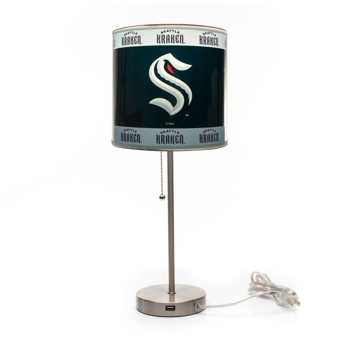 Seattle Kraken Chrome Lamp - Image 4