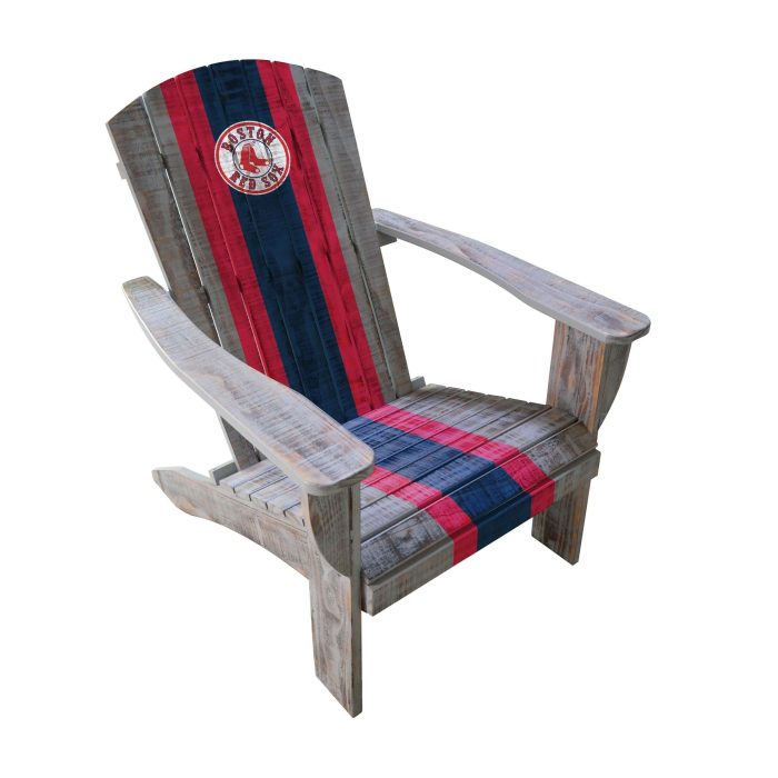 Boston Red Sox Wood Adirondack Chair - Image 2