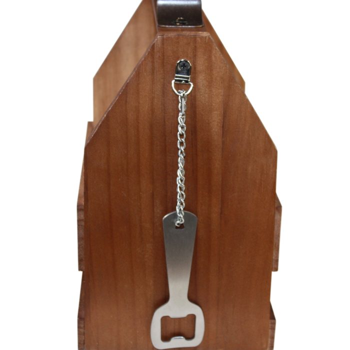 Vegas Golden Knights Wood BBQ Caddy - Image 3