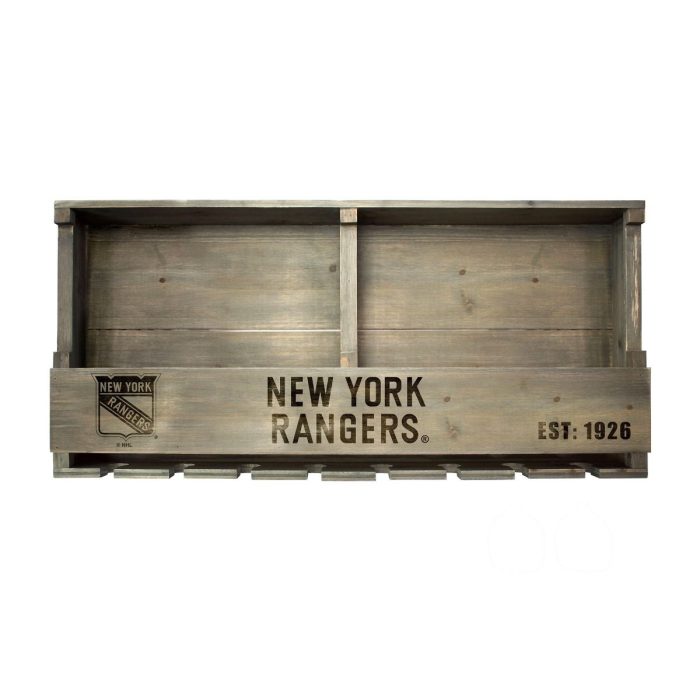 New York Rangers Reclaimed Wood Bar Shelf - Image 2