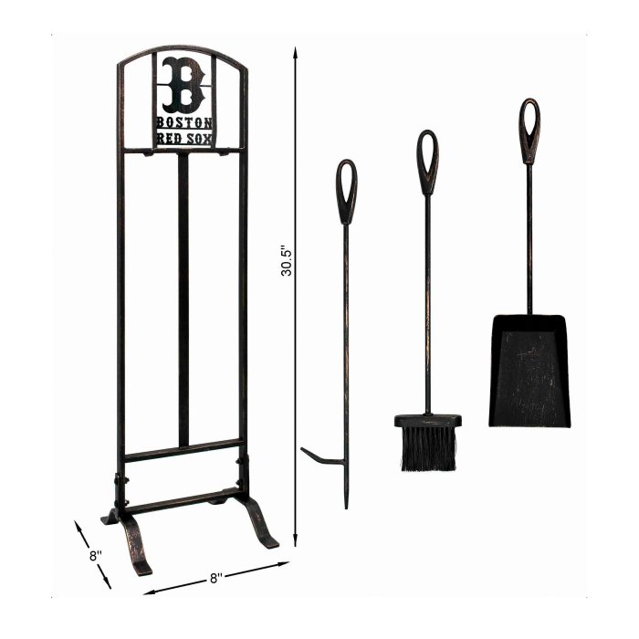Boston Red Sox Fireplace Tool Set - Image 2
