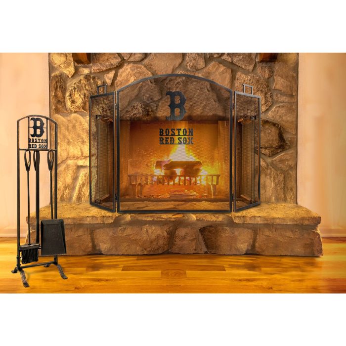 Boston Red Sox Fireplace Tool Set - Image 5
