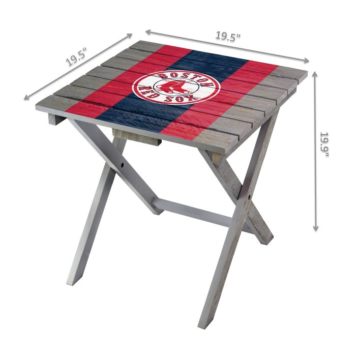 Boston Red Sox Folding Adirondack Table - Image 2