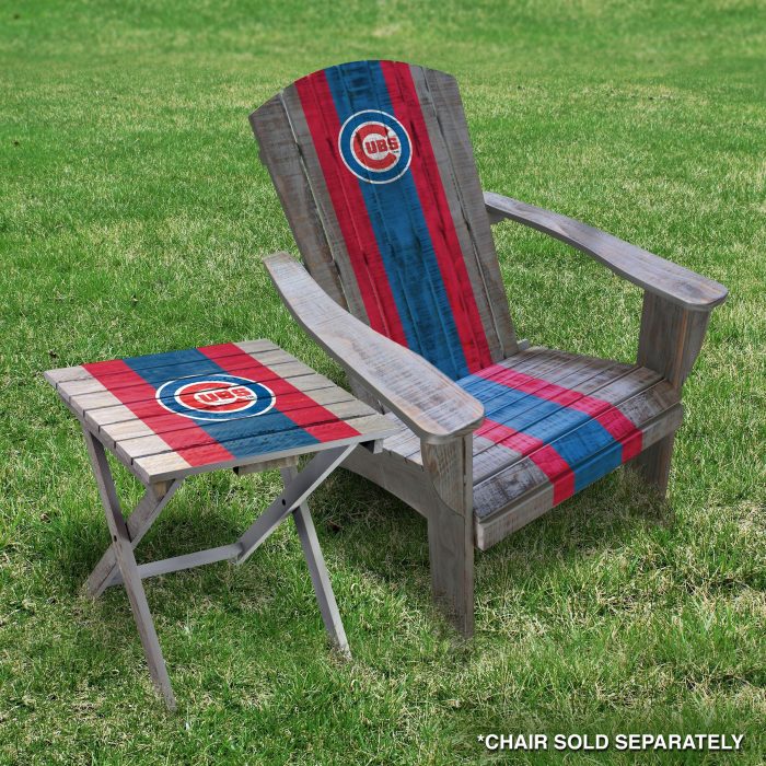 Chicago Cubs Folding Adirondack Table - Image 4