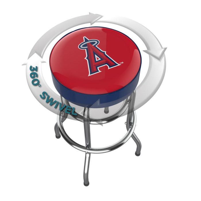Los Angeles Angels Chrome Bar Stool - Image 3