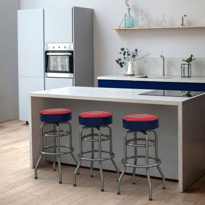 Los Angeles Angels Chrome Bar Stool - Image 7