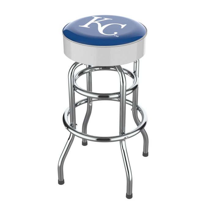 Kansas City Royals Chrome Bar Stool - Image 2