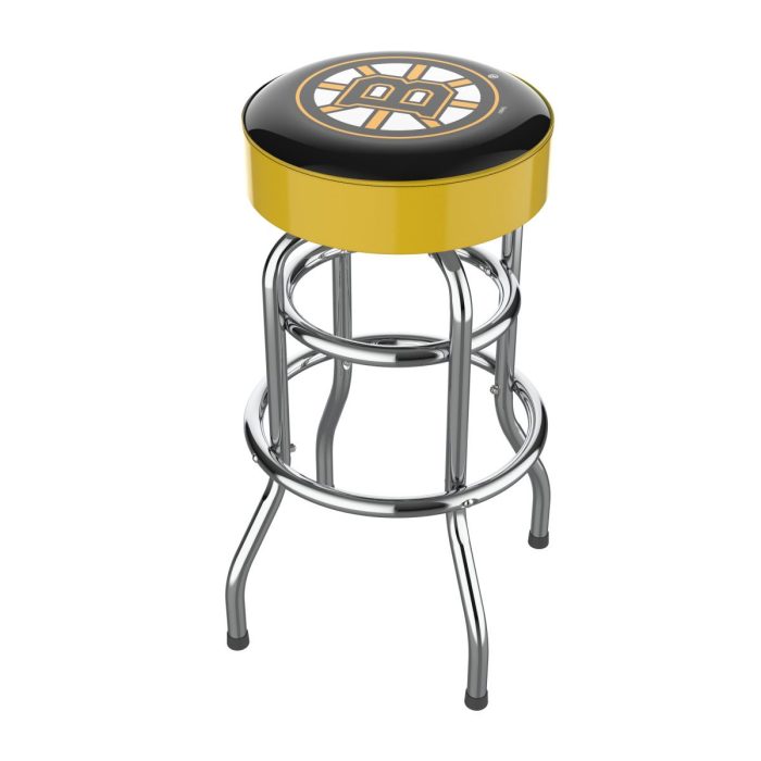 Boston Bruins Chrome Bar Stool - Image 2