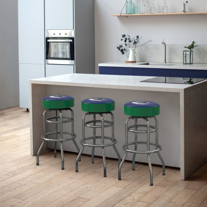 Vancouver Canucks Chrome Bar Stool - Image 6