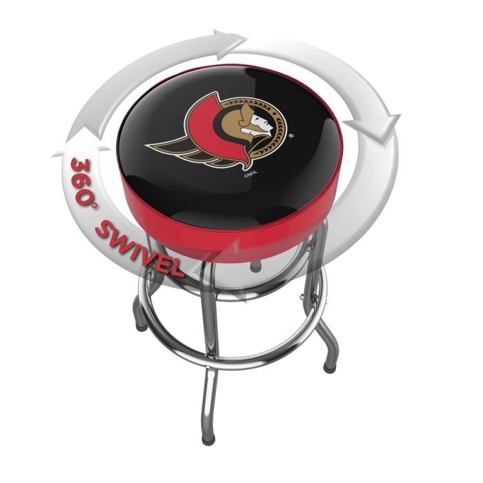 Ottawa Senators Chrome Bar Stool - Image 3