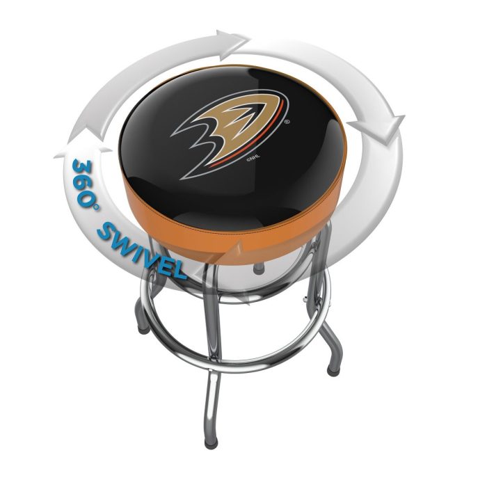 Anaheim Ducks Chrome Bar Stool - Image 3