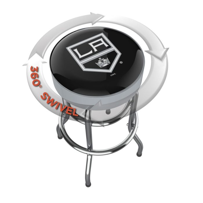 Los Angeles Kings Chrome Bar Stool - Image 3