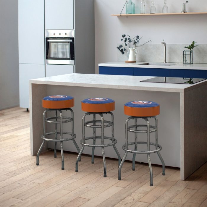 New York Islanders Chrome Bar Stool - Image 6