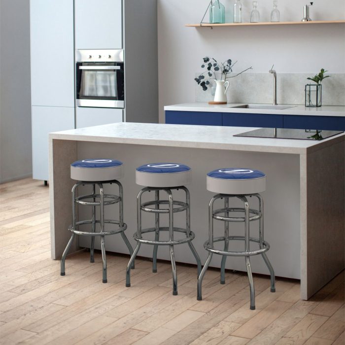 Tampa Bay Lightning Chrome Bar Stool - Image 6