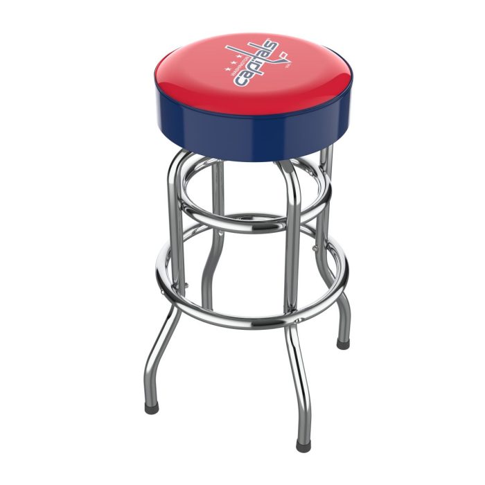 Washington Capitals Chrome Bar Stool - Image 2