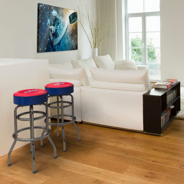 Washington Capitals Chrome Bar Stool - Image 5