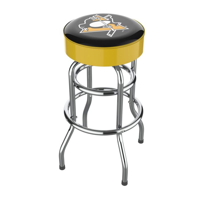 Pittsburgh Penguins Chrome Bar Stool - Image 2