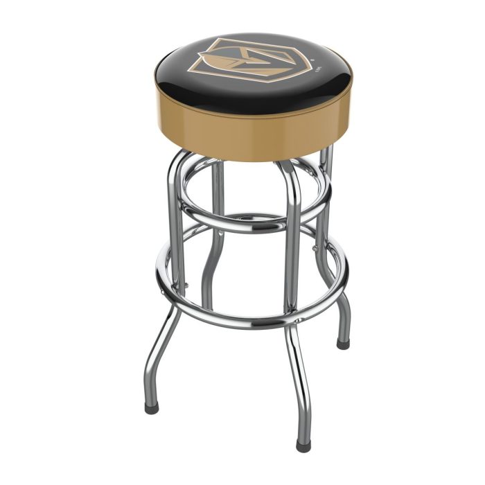 Vegas Golden Knights Chrome Bar Stool - Image 2