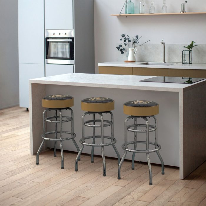 Vegas Golden Knights Chrome Bar Stool - Image 6