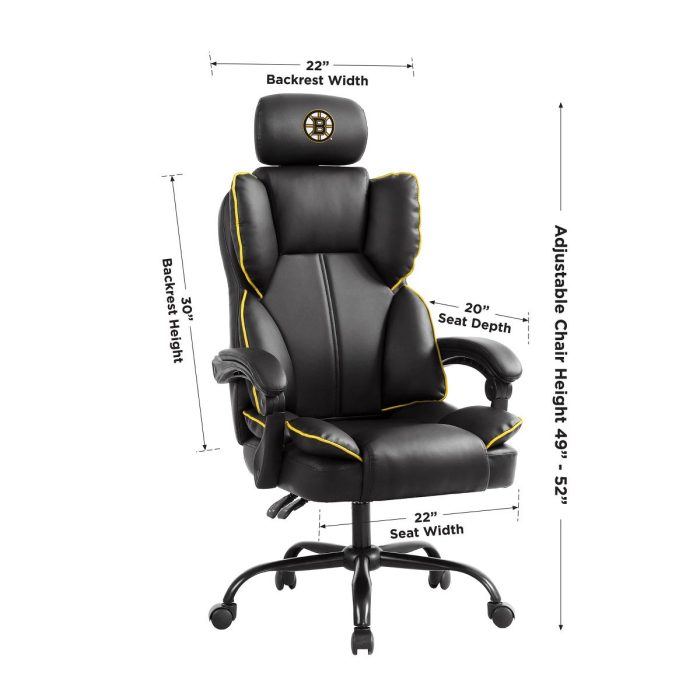 Boston Bruins Champ Chair - Image 5