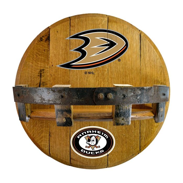Anaheim Ducks Oak Bar Shelf - Image 2