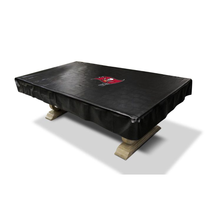 Tampa Bay Buccaneers 8 Foot Billiard Table Cover - Image 2