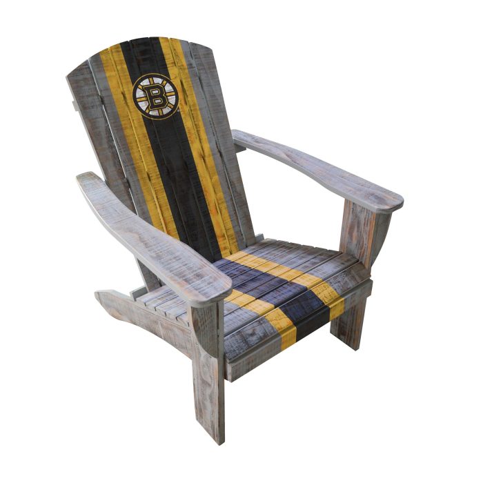 Boston Bruins Wood Adirondack Chair - Image 3