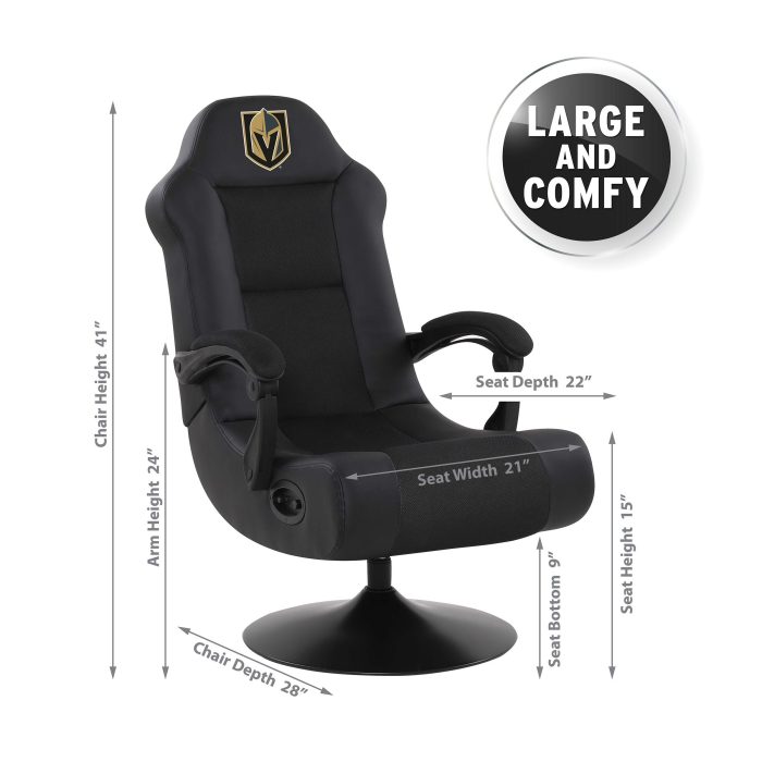 Vegas Golden Knights Ultra Gaming Chair - Image 3