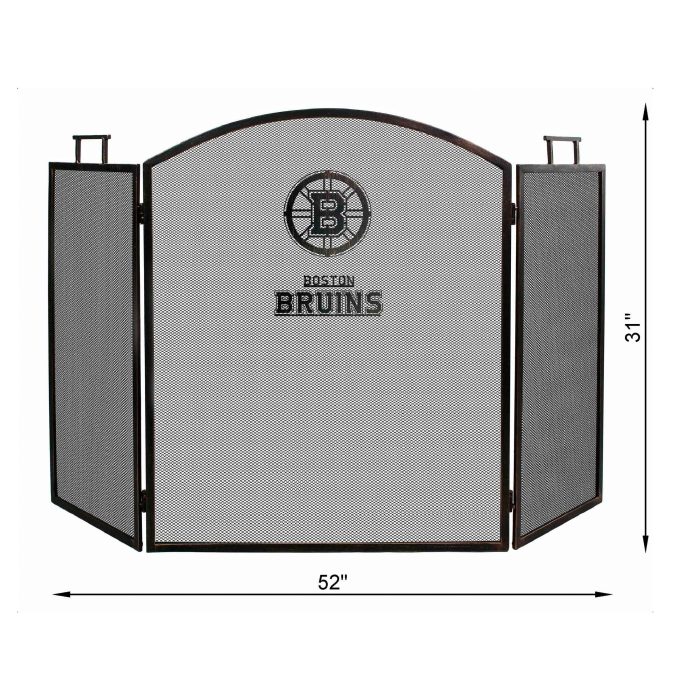Boston Bruins Fireplace Screen - Image 3