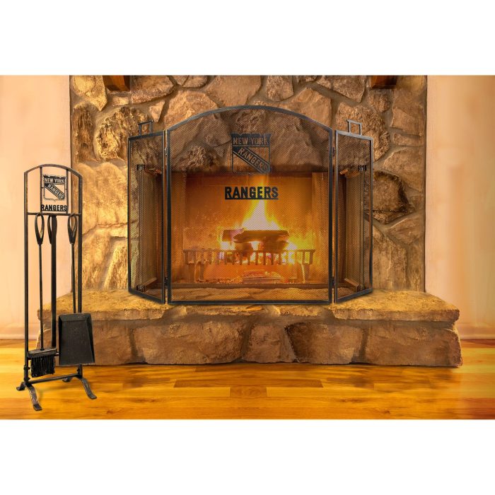 New York Rangers Fireplace Screen - Image 4