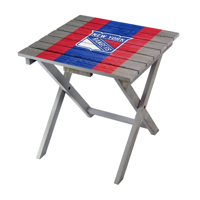 New York Rangers Folding Adirondack Table - Image 2
