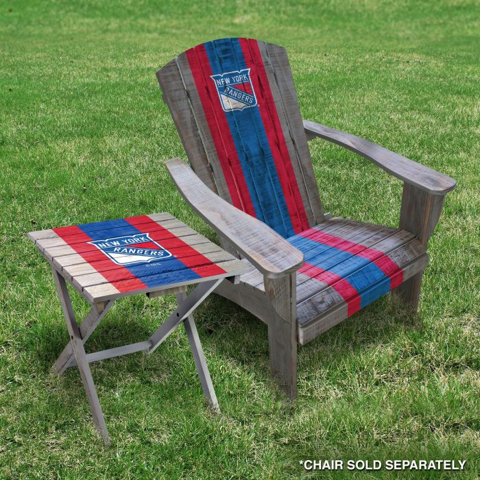 New York Rangers Folding Adirondack Table - Image 4
