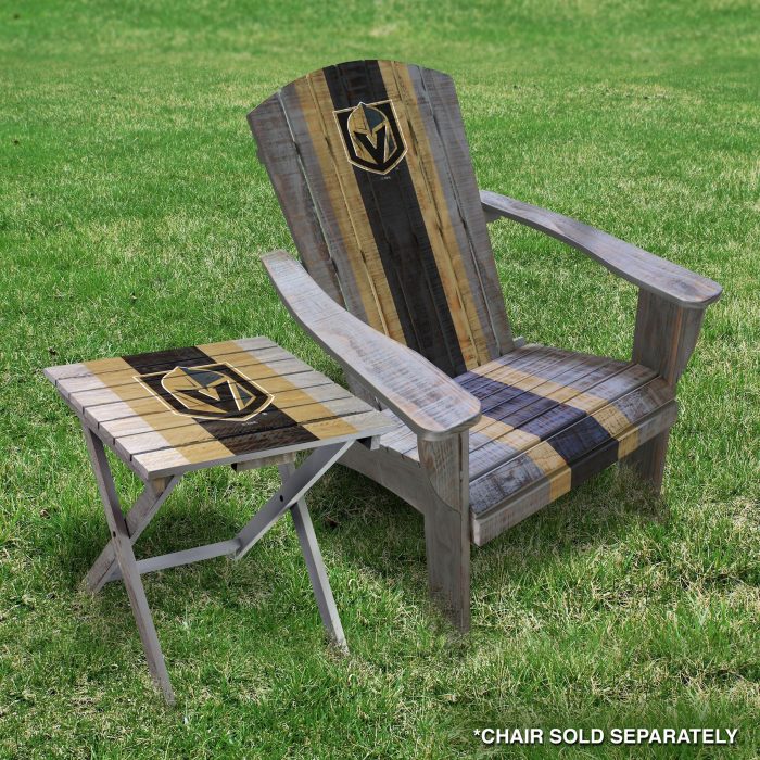 Vegas Golden Knights Folding Adirondack Table - Image 4