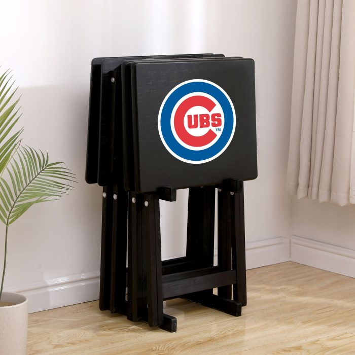 Chicago Cubs TV Snack Tray Set - Image 3