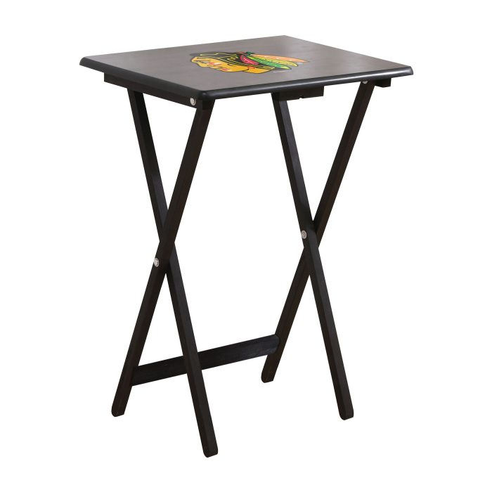 Chicago Blackhawks TV Snack Tray Set - Image 2