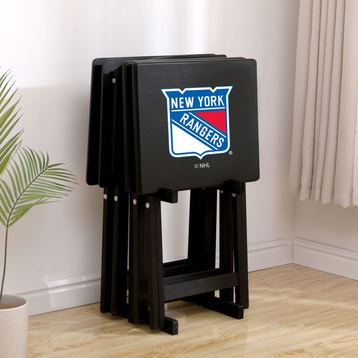 New York Rangers TV Snack Tray Set - Image 3