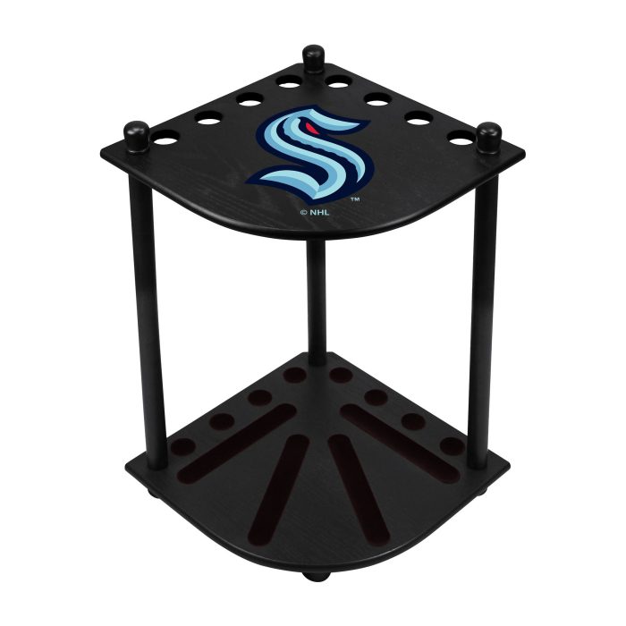 Seattle Kraken Corner Cue Rack - Image 2