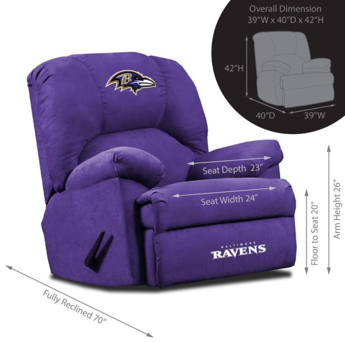 Baltimore Ravens GM Recliner - Image 3